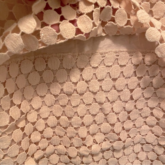 NWT. Blush tank top with polka dot detailing from J.Crew. - Picture 2 of 4